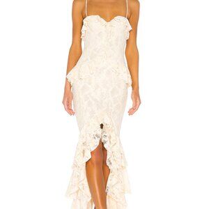 Lovers + Friends Lace Melissa Gown - NWT
